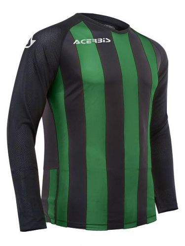 Acerbis Langarmtrikot Johan schwarz-grün gestreift