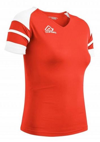 Acerbis Damen Shirt Kemari rot-weiß