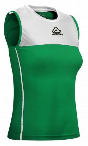 Acerbis Damen Singlet Vicky grün-weiß