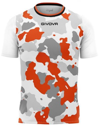 Givova Trikot Army weiß-orange camouflage