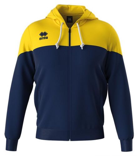 Errea Hoody Ben blau-gelb