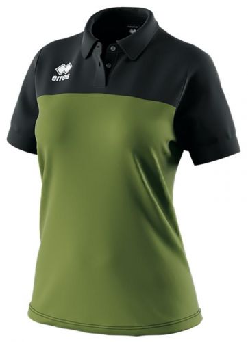 Errea Damen Poloshirt Bonnie olivgrün-schwarz