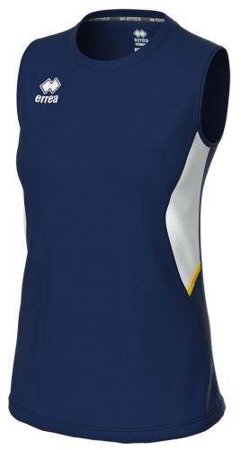 Errea Damen Shirt Carry blau-gelb-weiß