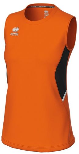 Errea Damen Shirt Carry orange-schwarz-weiß