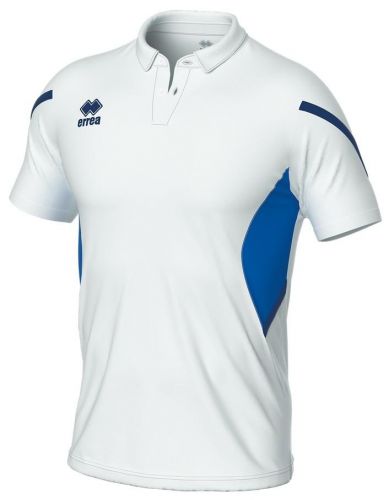 Errea Poloshirt Clark weiß-blau