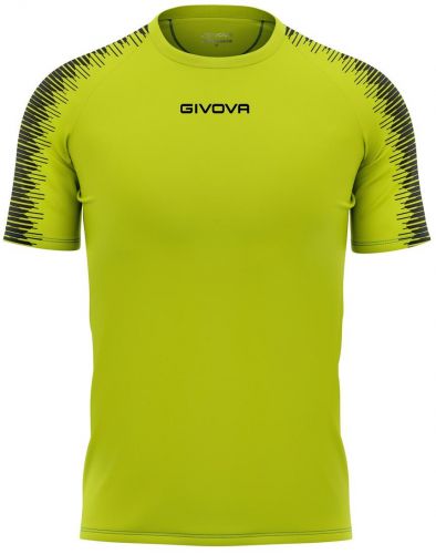 Givova Trikot Club neongelb-schwarz