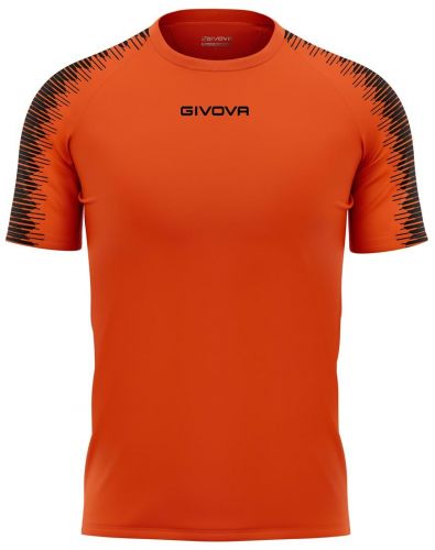 Givova Trikot Club  orange-schwarz