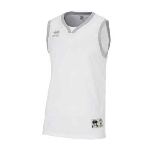 Errea Basketball Shirt California weiß-grau