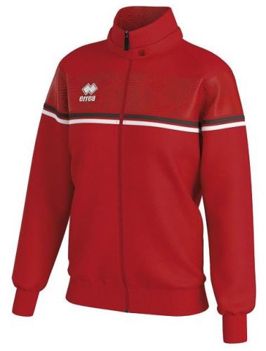 Errea Damen Trainingsjacke Diana rot-schwarz-weiß