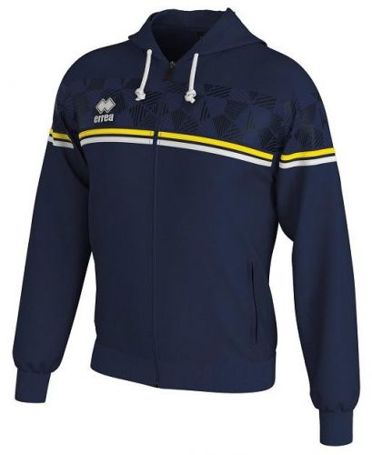 Errea Sweatjacke Dragos blau-gelb-weiß