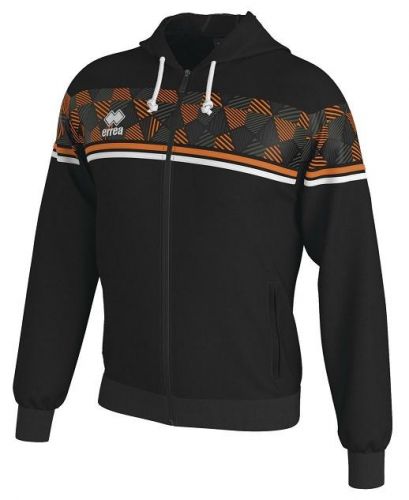 Errea Sweatjacke Dragos schwarz-orange-weiß