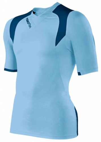 Macron Volleyball Trikot Copper hellblau-dunkelblau