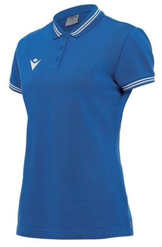 Mcron Damen Poloshirt Hambo royalblau-weiß