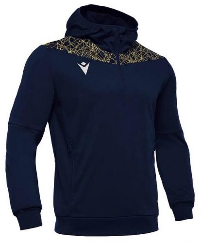 Macron Hoody Ishtar blau-gelb