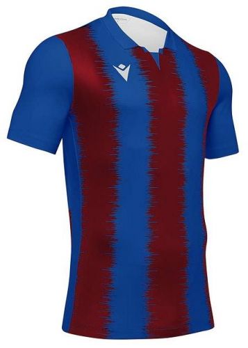 Macron Trikot Miram blau-weinrot gestreift