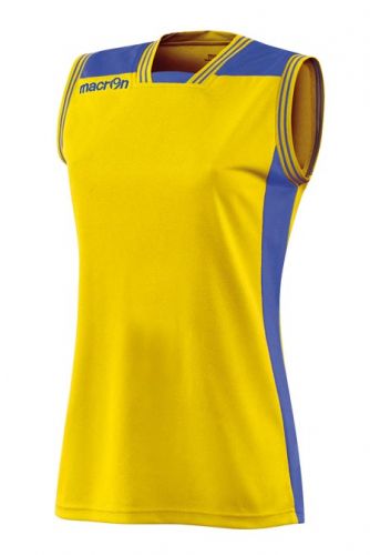 Macron Damen Basketball Shirt Radon gelb-blau