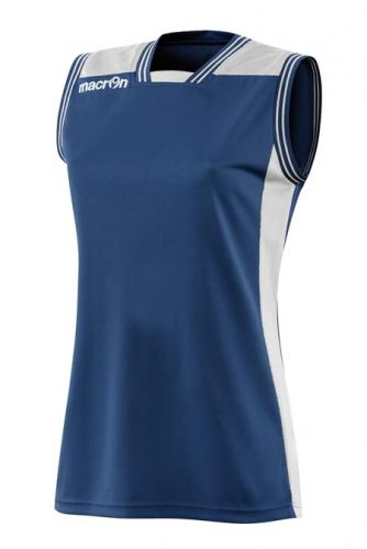 Macron Damen Basketball Shirt Radon dunkelblau-weiß