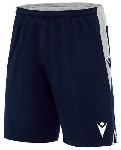 Macron Fußball Short Tempel navyblau-weiß