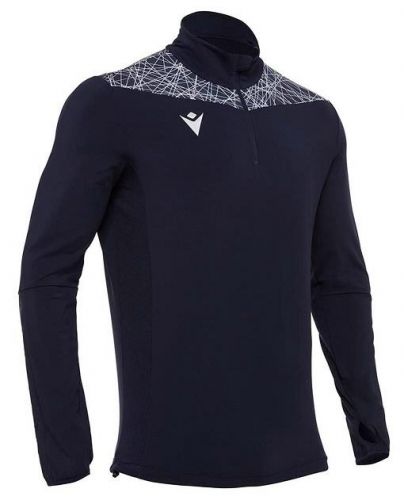 Macron Trainingssweater Tiber navyblau-weiß