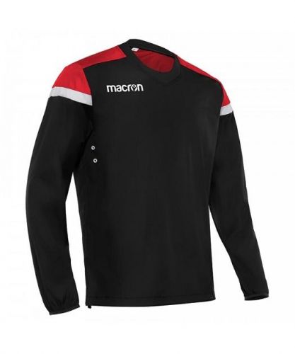 Macron Windbreaker Zurich schwarz-rot