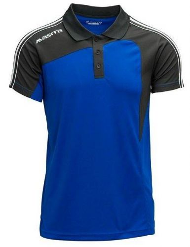 Masita Poloshirt Forza blau-schwarz