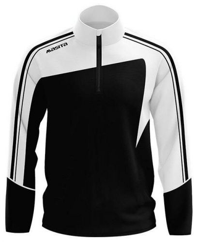 Masita Zip_Sweater Forza schwarz-weiß