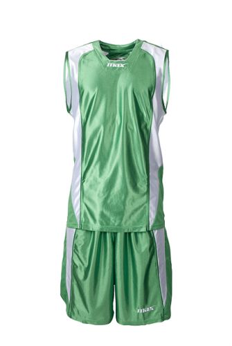 Max Sport Basketball Trikot-Set Nairobi grün-weiß