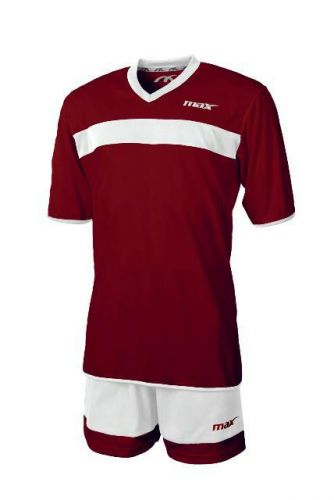 Max Sport Trikot Pro-Sesto weinrot-weiß