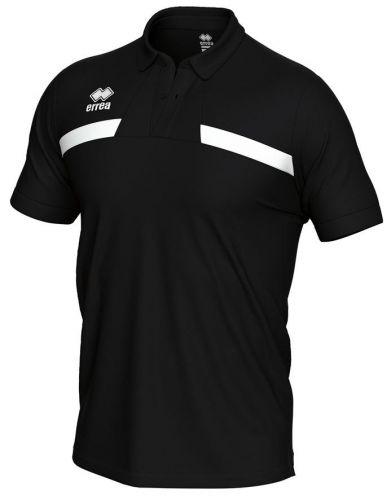 Errea Poloshirt Melvin schwarz