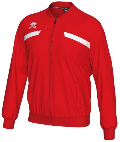 Errea Trainingsjacke Mick rot-weiß