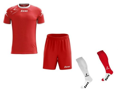 Zeus Trikot-Set Mida rot-weiß