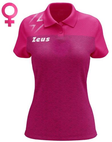 Zeus Damen Poloshirt Olympia pink