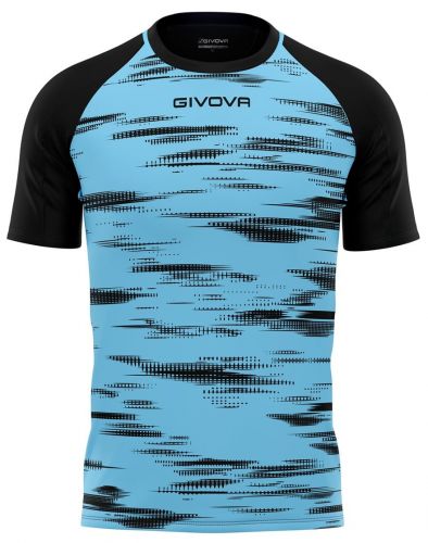 Givova Trikot Pixel hellblau-schwarz