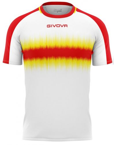 Givova Trikot Radio weiß-rot-gelb