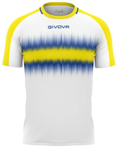 Givova Trikot Radio weiß-gelb-blau