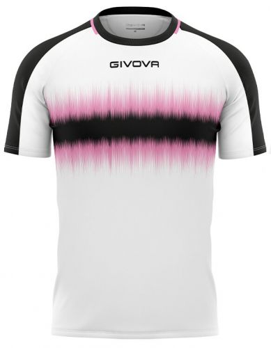 Givova Trikot Radio weiß-schwarz-rosa