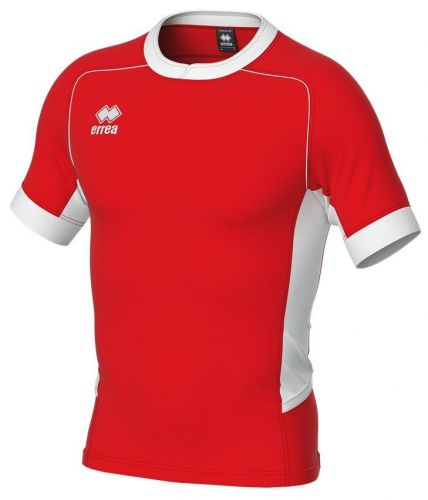 Errea Rugby Shirt Shane rot-weiß