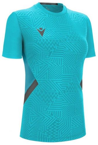 Macron Damen Shirt Skat neonskyblau-anthrazit