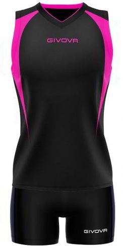 Givova Damen Volleyball Trikot Spike schwarz-pink