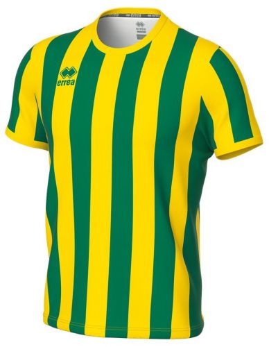 Errea Trikot Strip grün-gelb gestreift