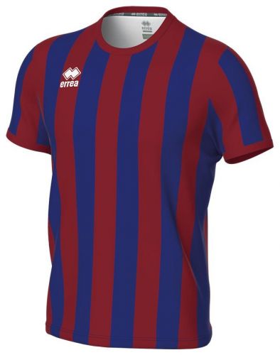 Errea Trikot Strip blau-weinrot gestreift