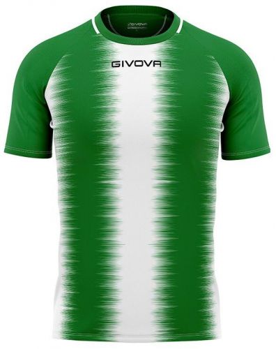 Givova Trikot Stripe grün-weiß gestreift