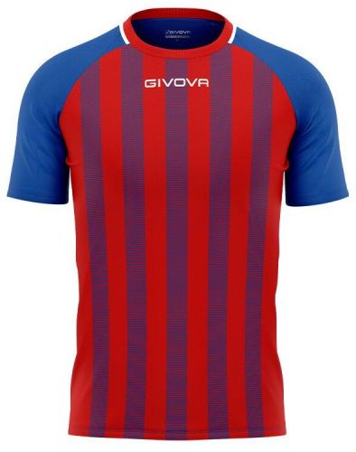 Givova Trikot Tratto blau-rot gestreift