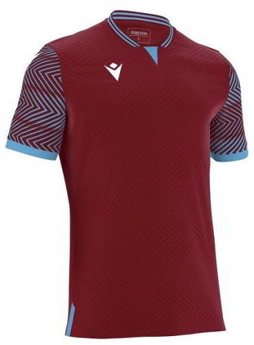 Macron Trikot Tureis weinrot-skyblau