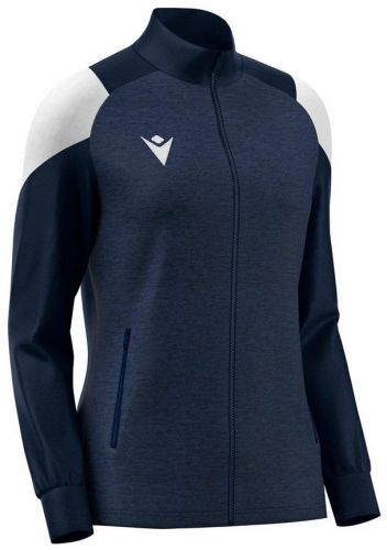 Macron Damen Trainingsjacke Valkyria dunkelblau-weiß