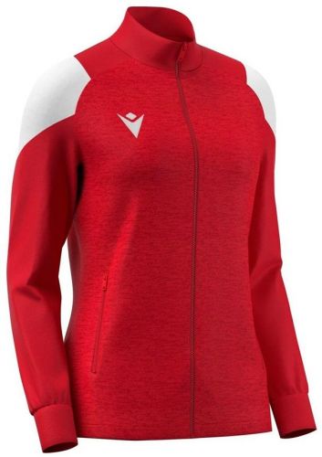 Macron Damen Trainingsjacke Valkyria rot-weiß