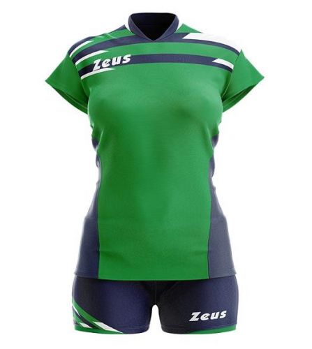 Zeus Damen Volleyball Trikot Itaca grün-blau