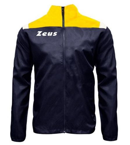 Zeus Regenjacke Vesuvio blau-gelb-weiß