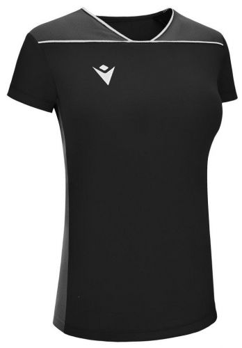 Macron Damen Volleyball Trikot Zinc schwarz-weiß