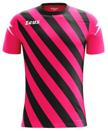 Zeus Trikot Zip pink-schwarz